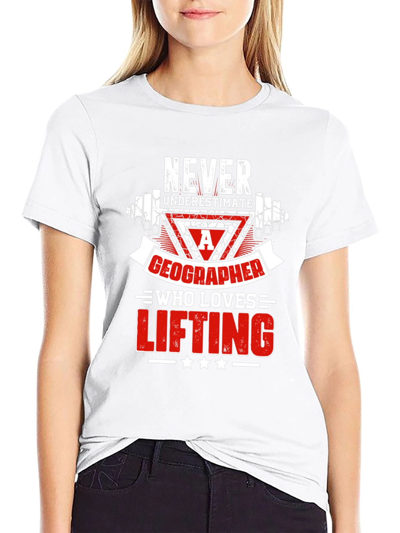 Geographer Who Loves Lifting T-Shirt