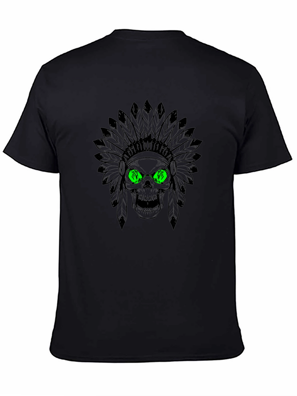 Skull Chief Black T-Shirt