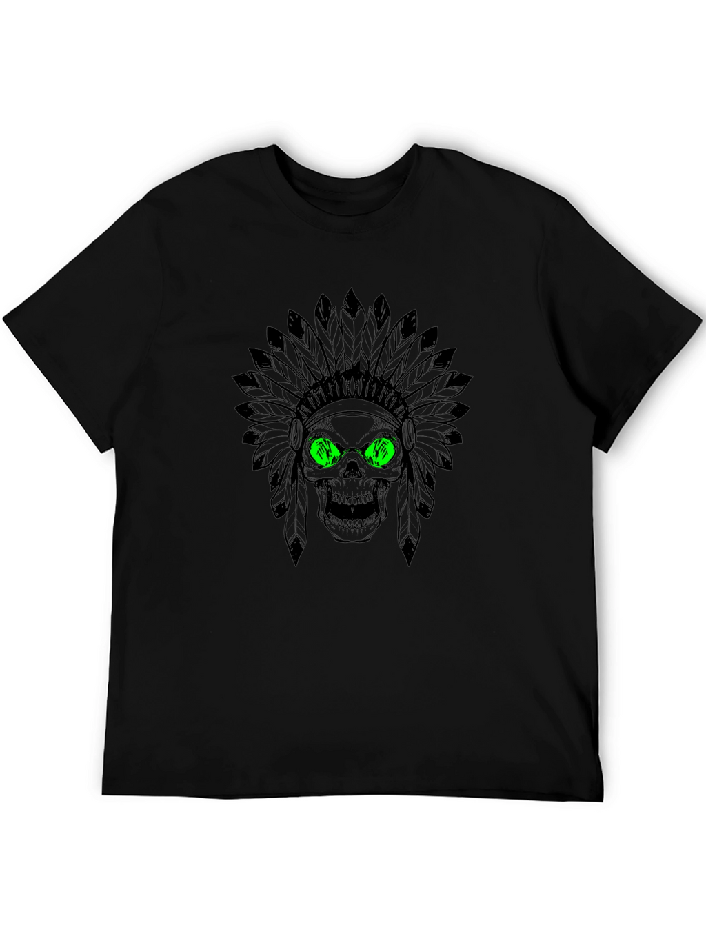 Skull Chief Black T-Shirt