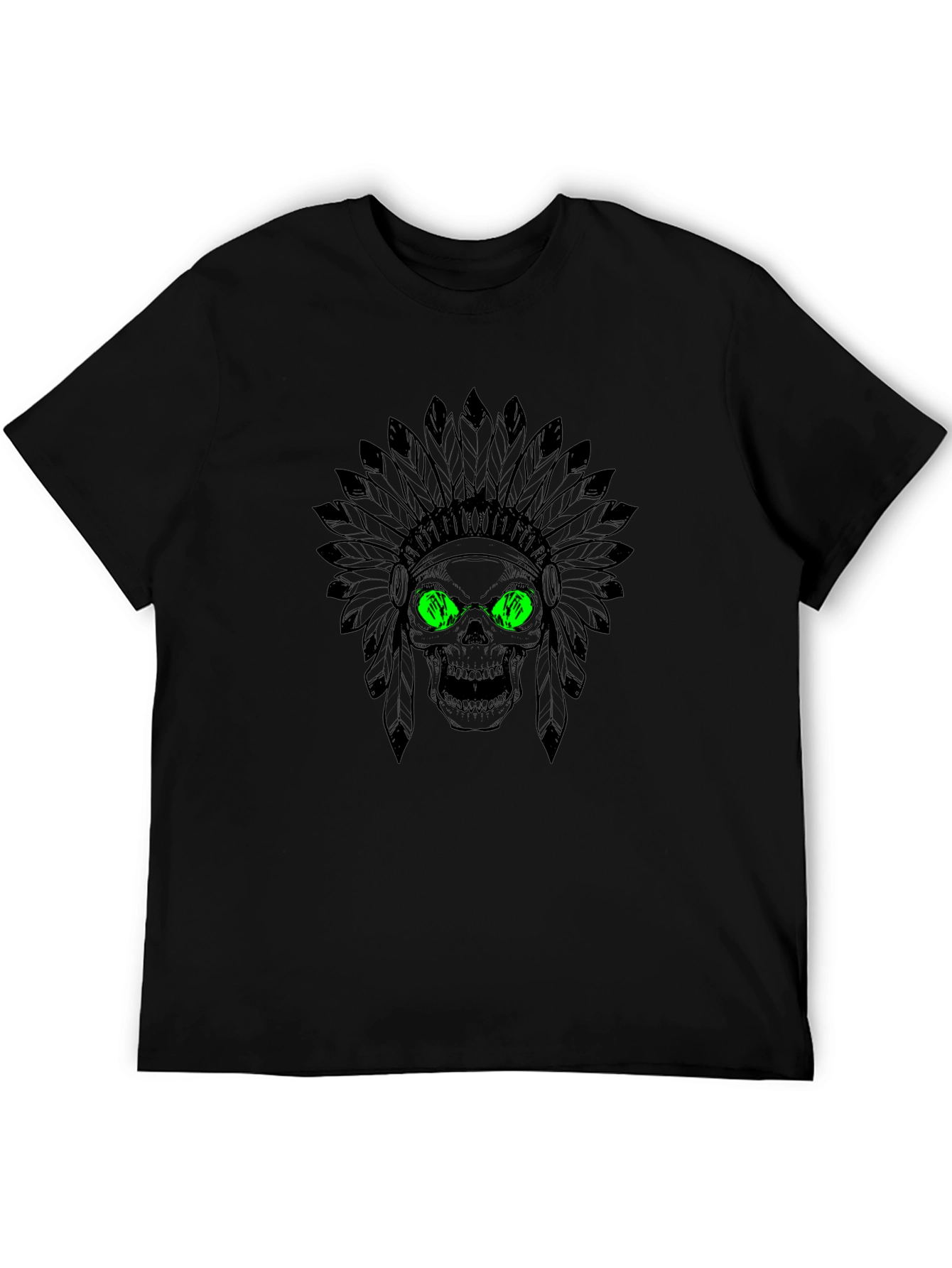 Skull Chief Black T-Shirt