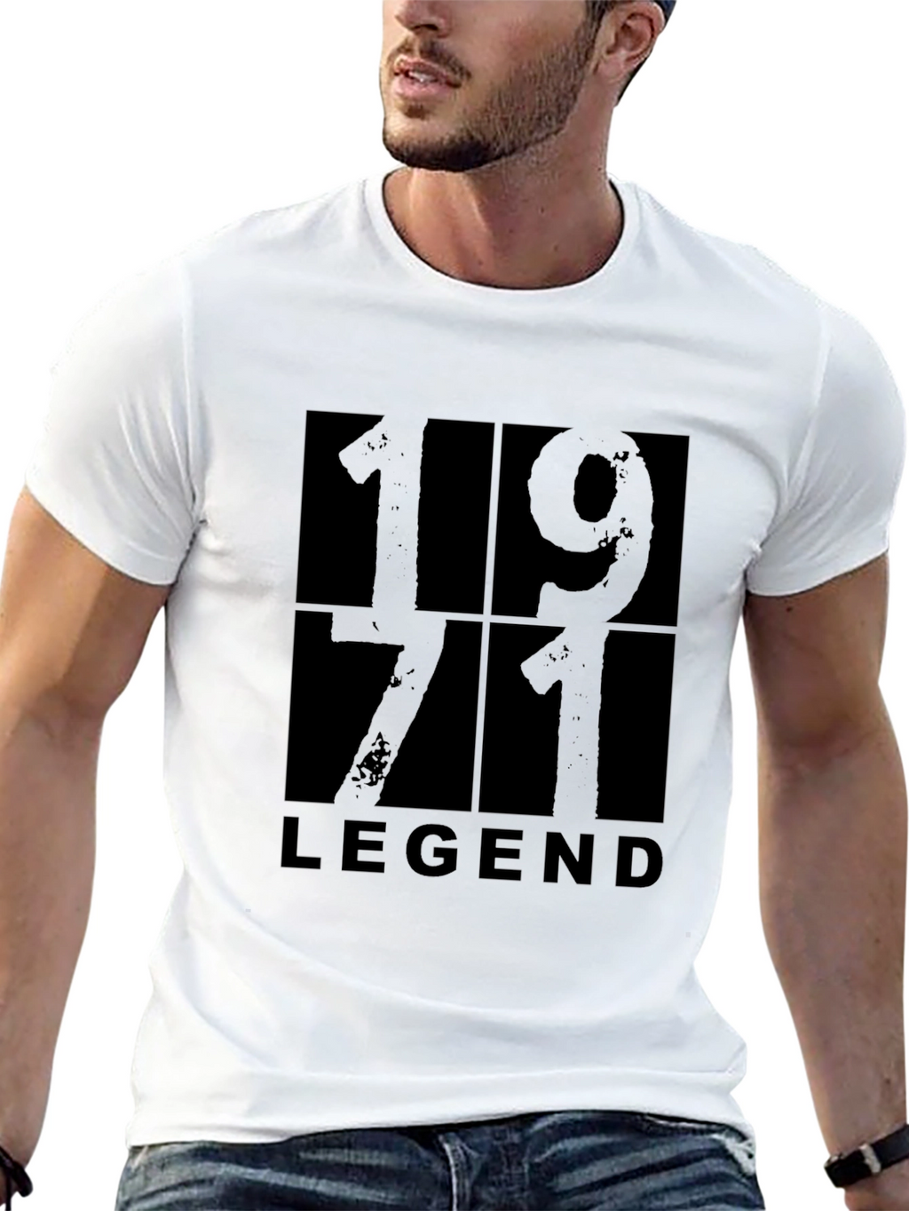 1971 Legend Black Graphic Tee