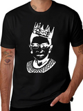RBG Crown Graphic Tee - Black T-Shirt