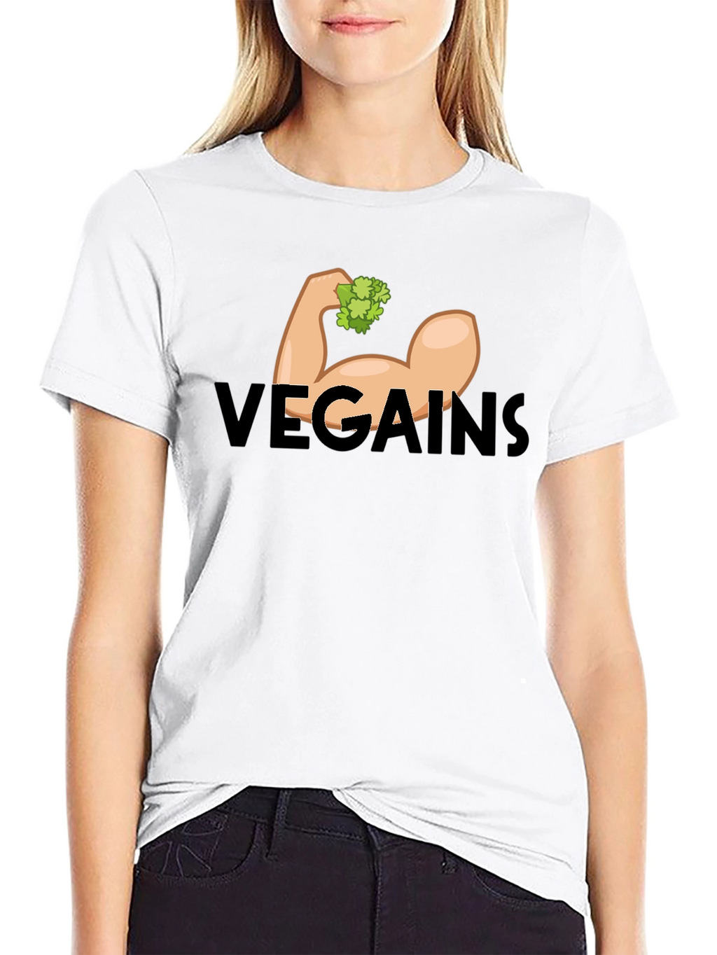 Vegains Graphic T-Shirt - Vegan Fitness Apparel
