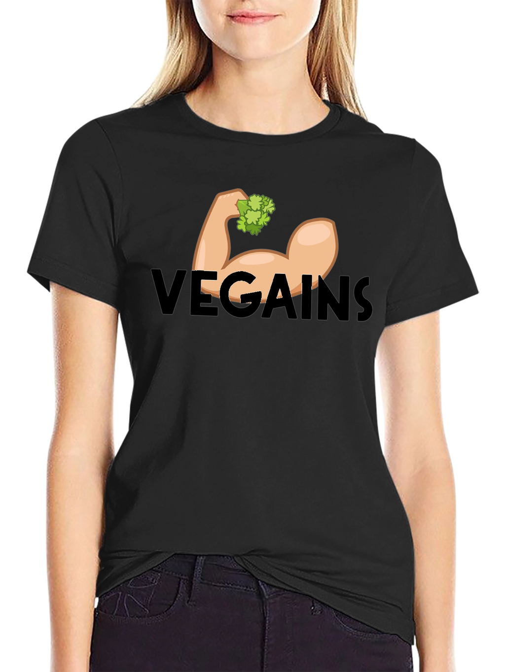 Vegains Graphic T-Shirt - Vegan Fitness Apparel