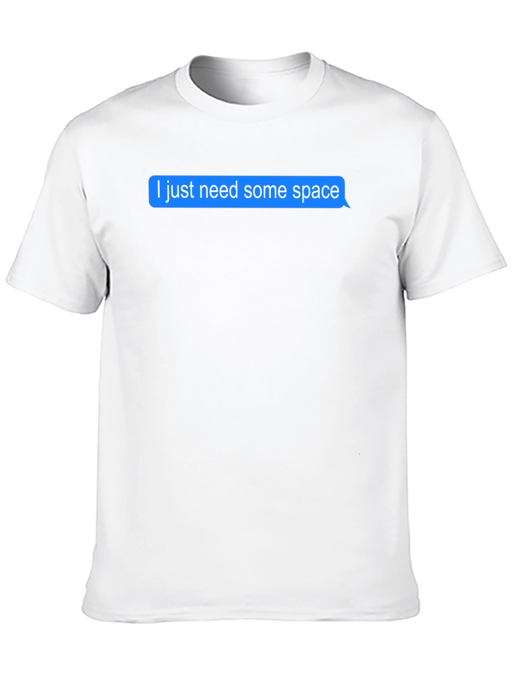 I Need Space Black T-Shirt