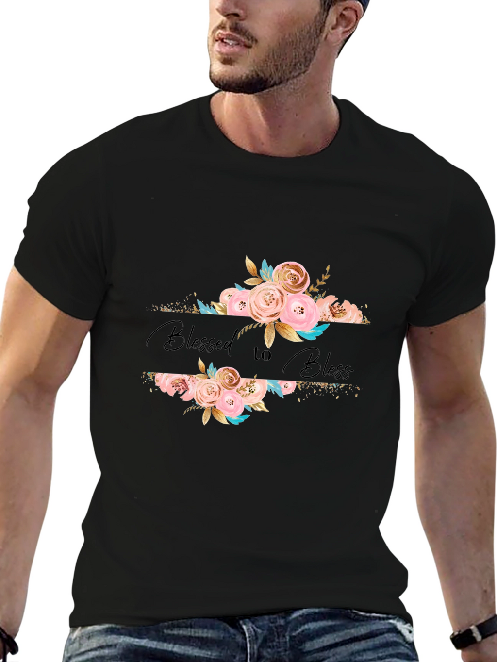 Blessed to Bless Floral T-Shirt