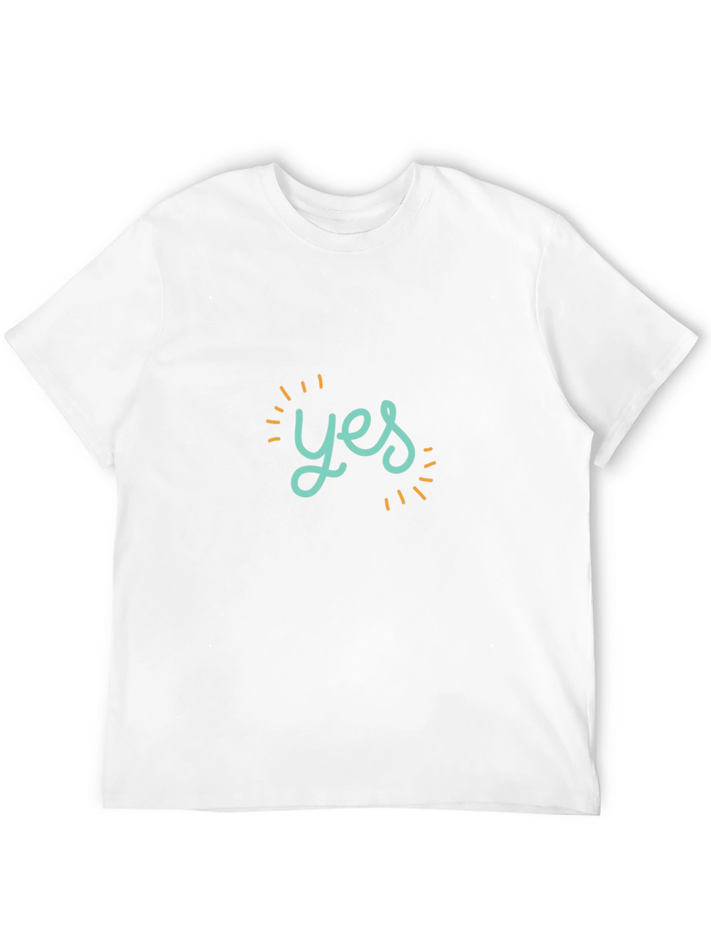 Yes Graphic Tee - Trendy Casual Wear