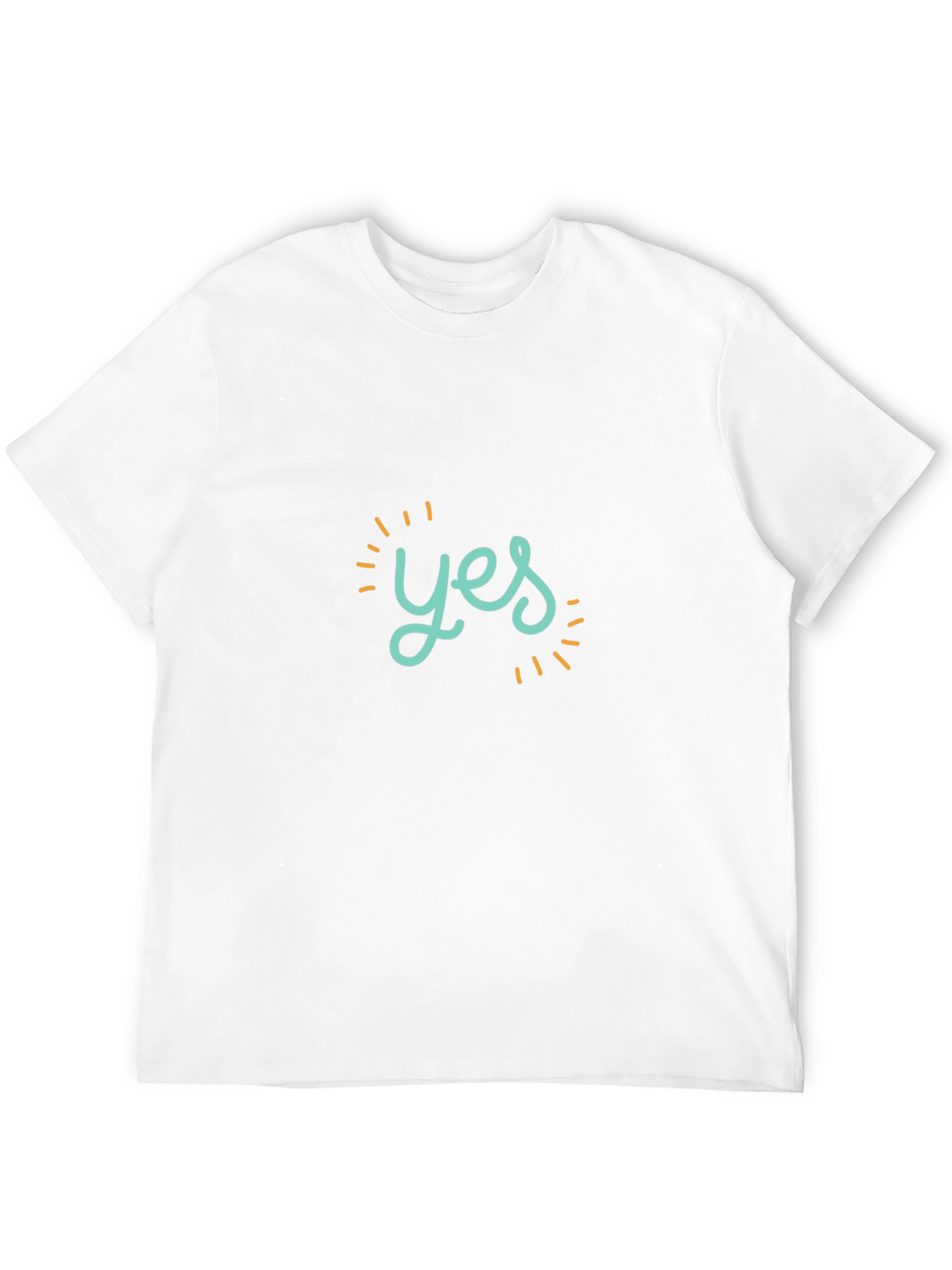 Yes Graphic Tee - Trendy Casual Wear