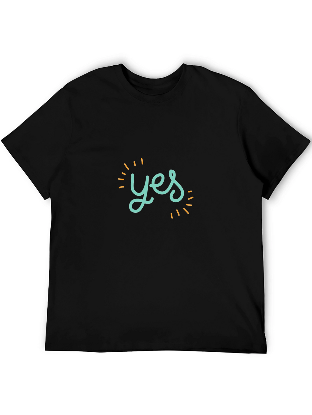 Yes Graphic Tee - Trendy Casual Wear