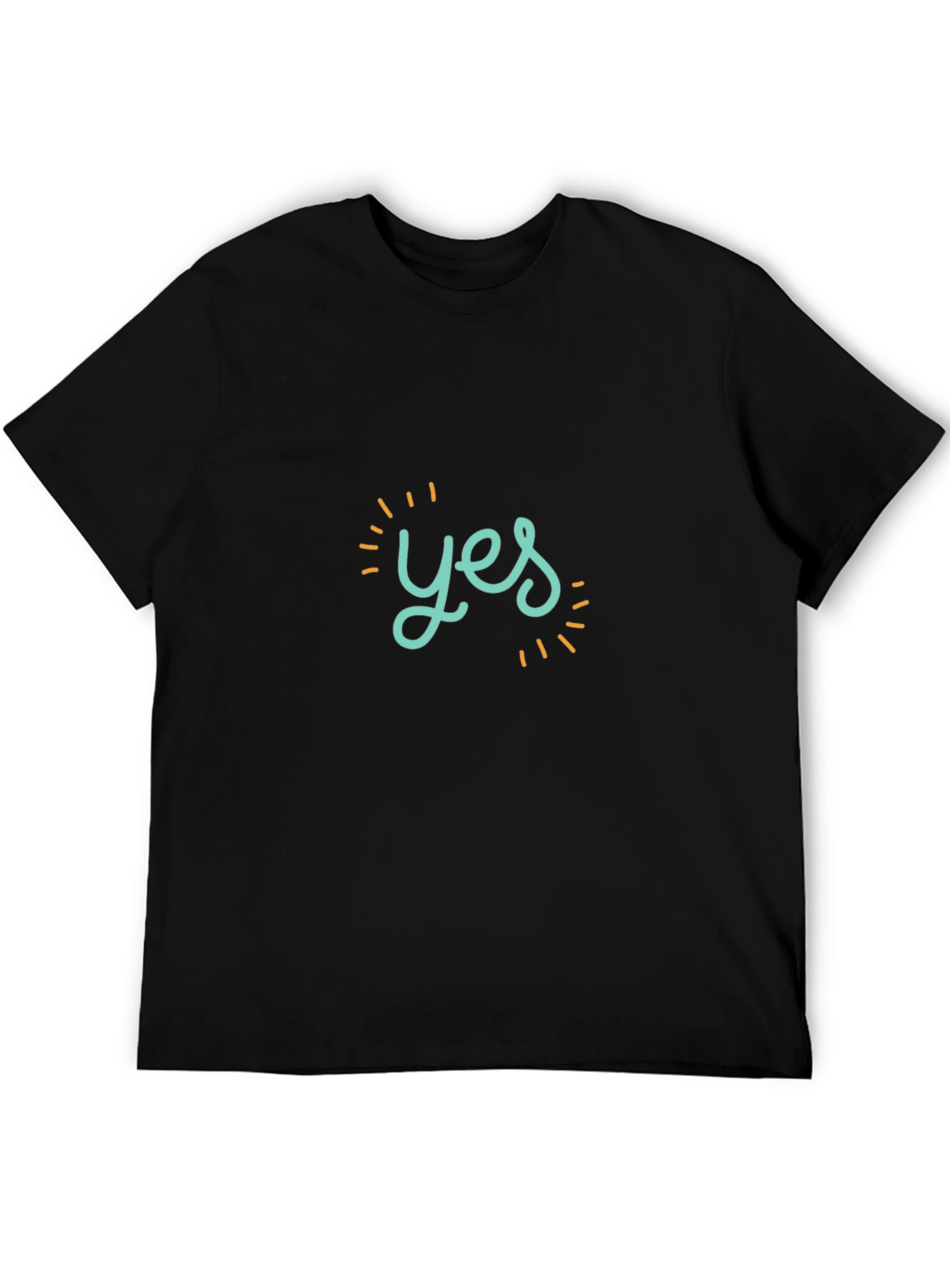 Yes Graphic Tee - Trendy Casual Wear