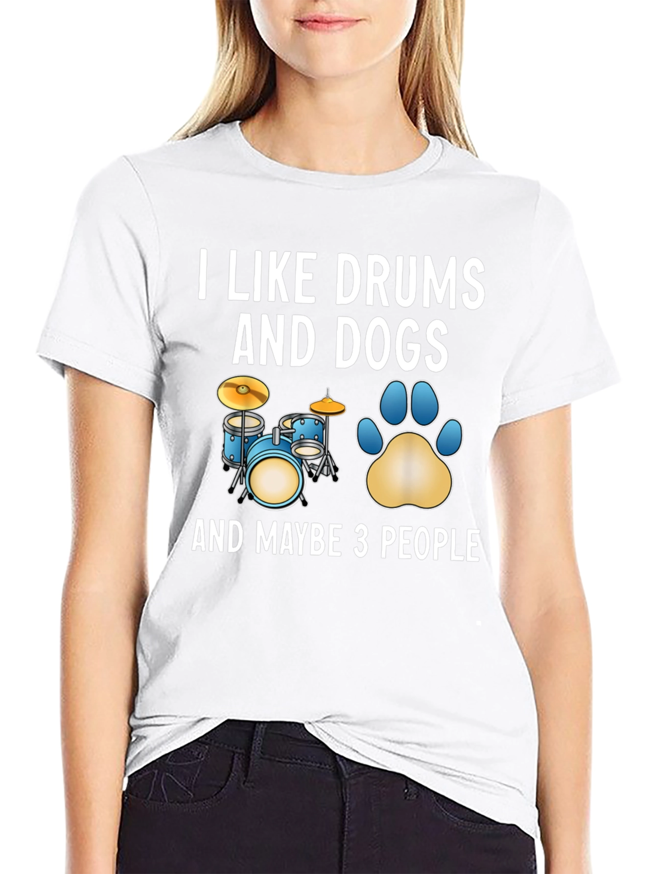 I Like Drums and Dogs T-Shirt