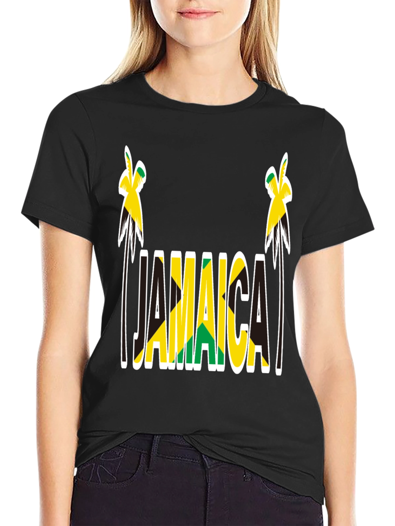 Jamaica Flag T-Shirt Island Pride