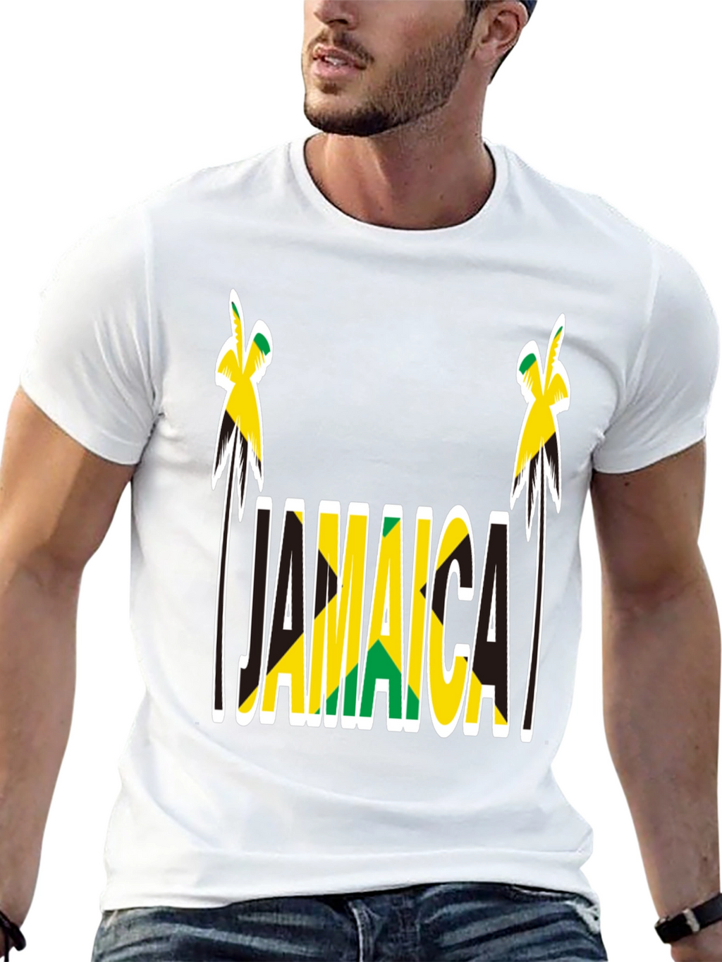 Jamaica Flag T-Shirt Island Pride