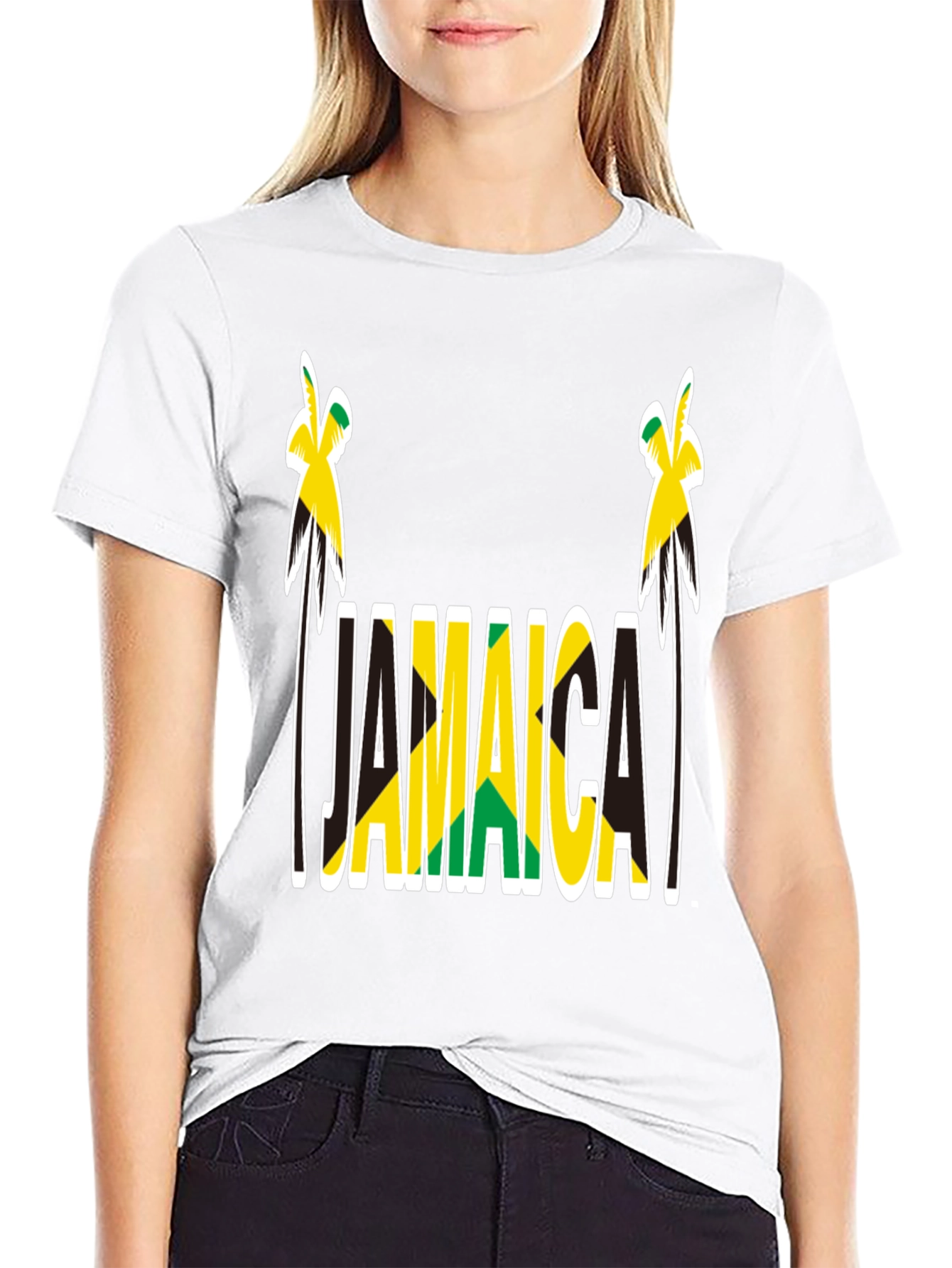 Jamaica Flag T-Shirt Island Pride