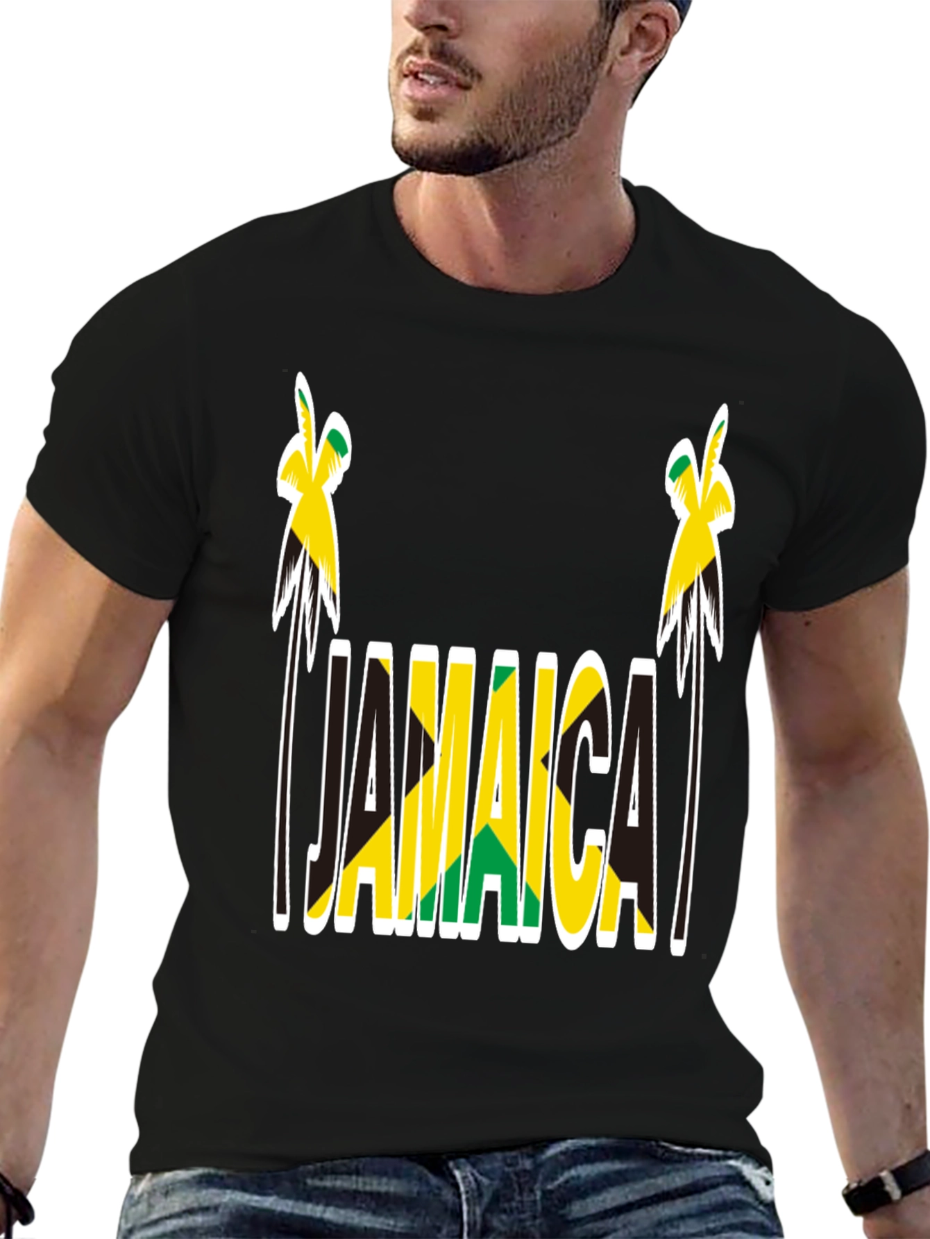Jamaica Flag T-Shirt Island Pride