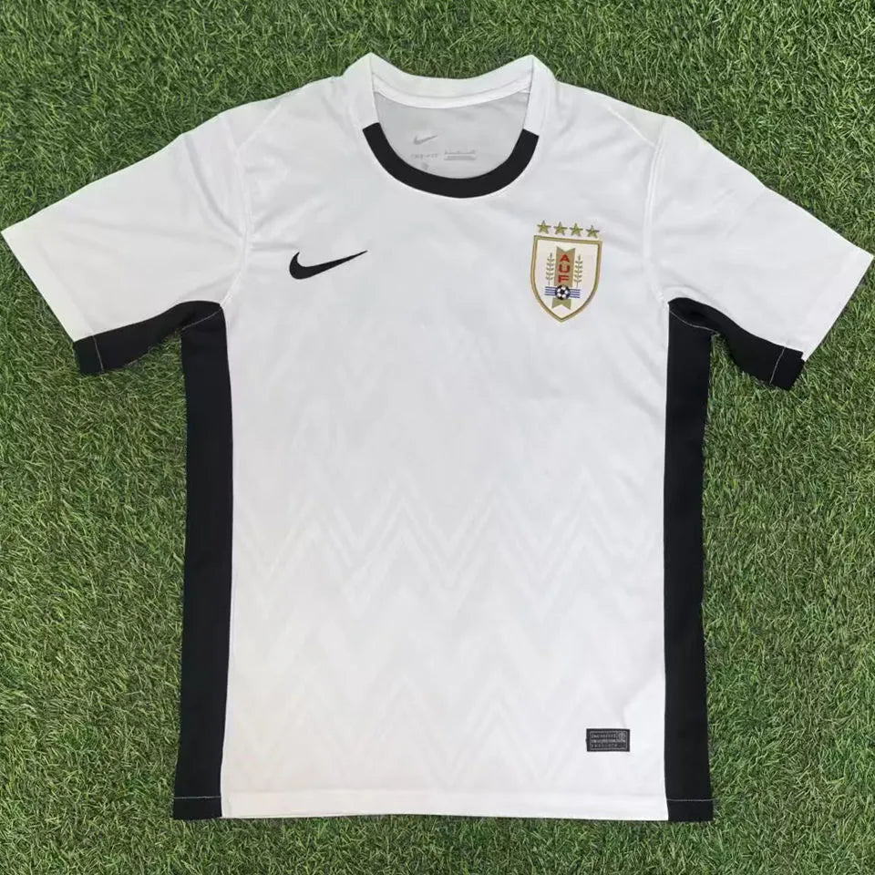 2025/26 Uruguay Away White Fans Jersey 乌拉圭 Front