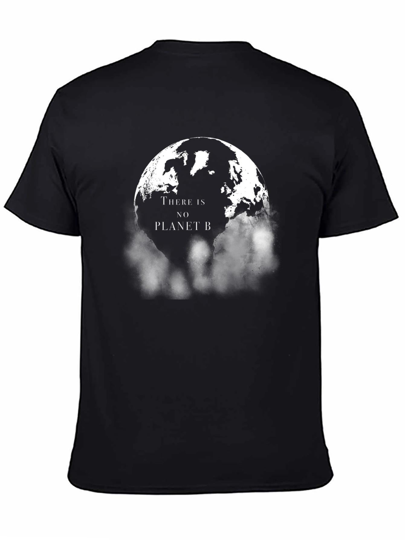 There is No Planet B Black Graphic T-Shirt