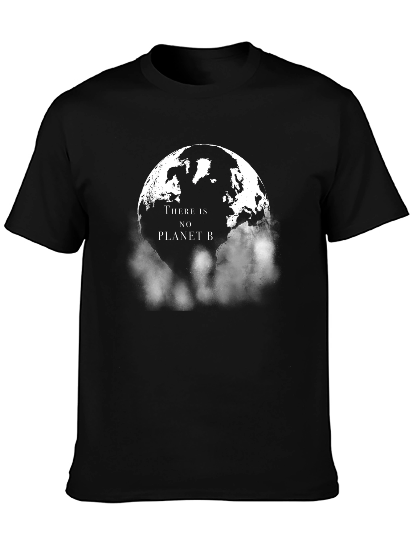 There is No Planet B Black Graphic T-Shirt