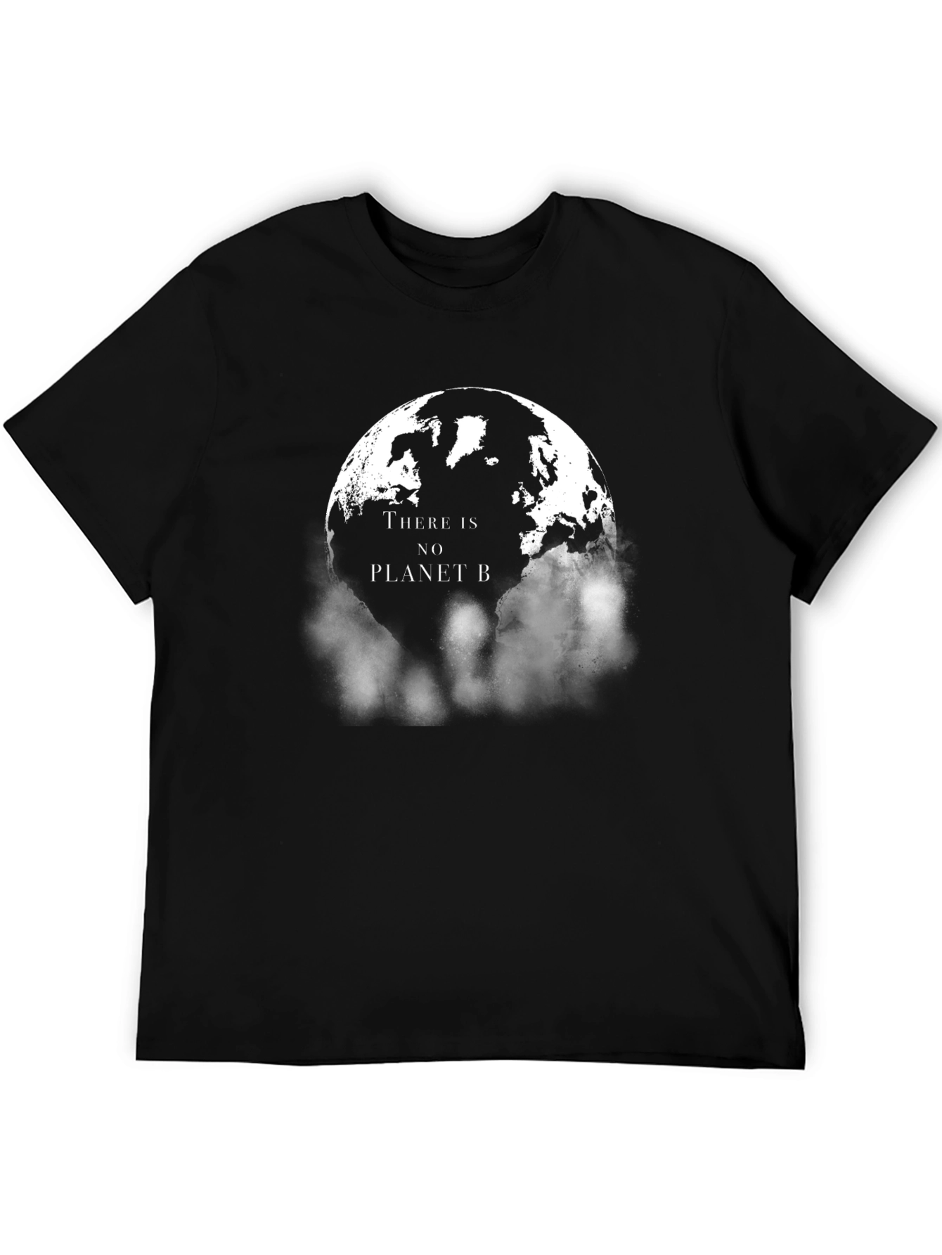 There is No Planet B Black Graphic T-Shirt