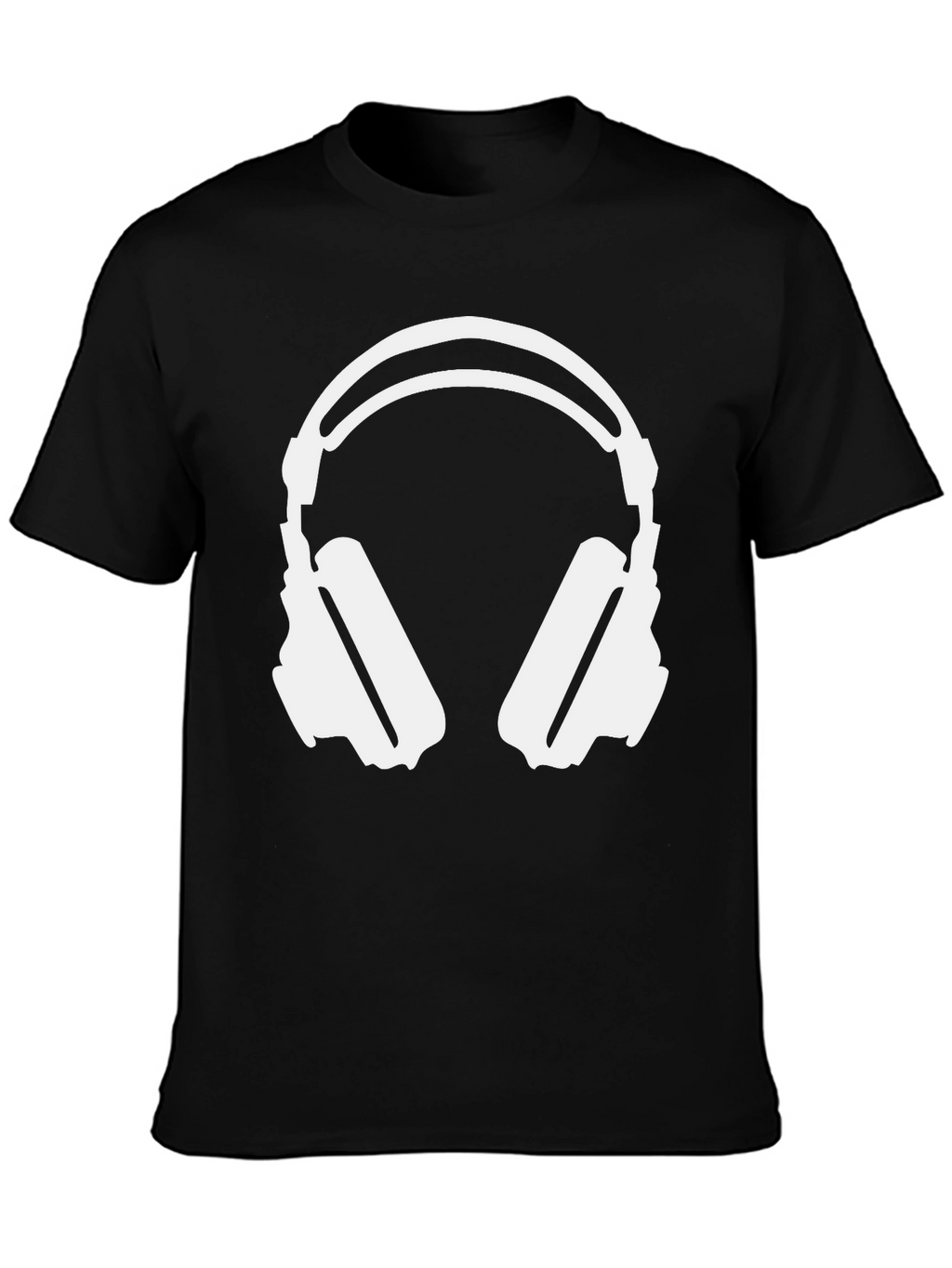 Headphone Graphic Tee - Music Lovers Shirt