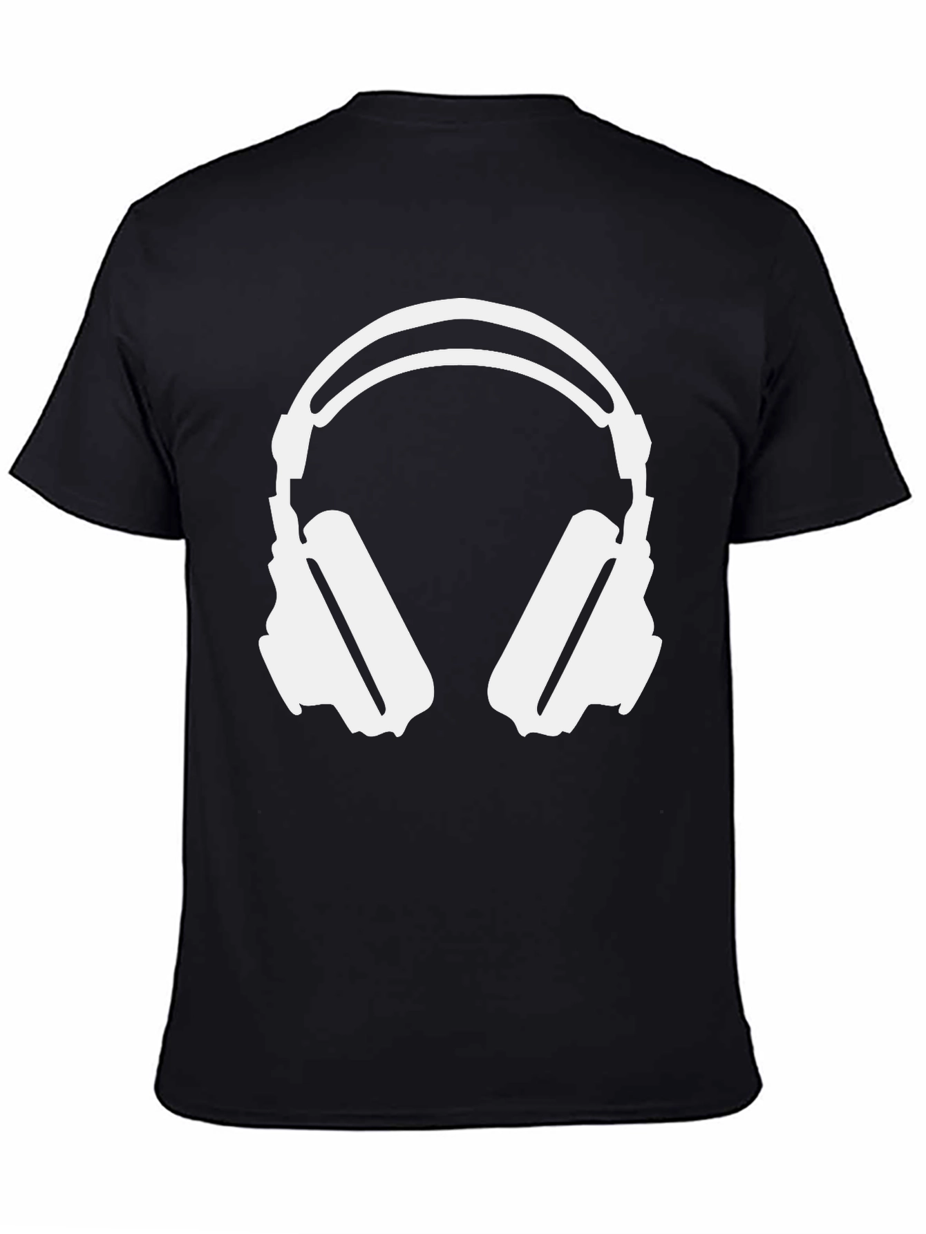 Headphone Graphic Tee - Music Lovers Shirt
