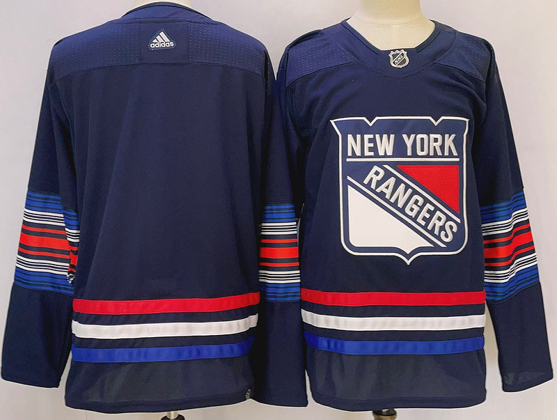 Men's New York Rangers Blue Blank Game Jerseys