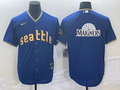 Men's Seattle Mariners Royal 2023 City Connect Replica Jerseys