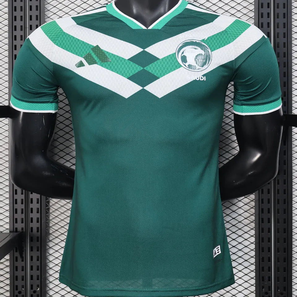 2026/27 Saudi Arabia Special Edition Green Player Version Soccer Jersey Front