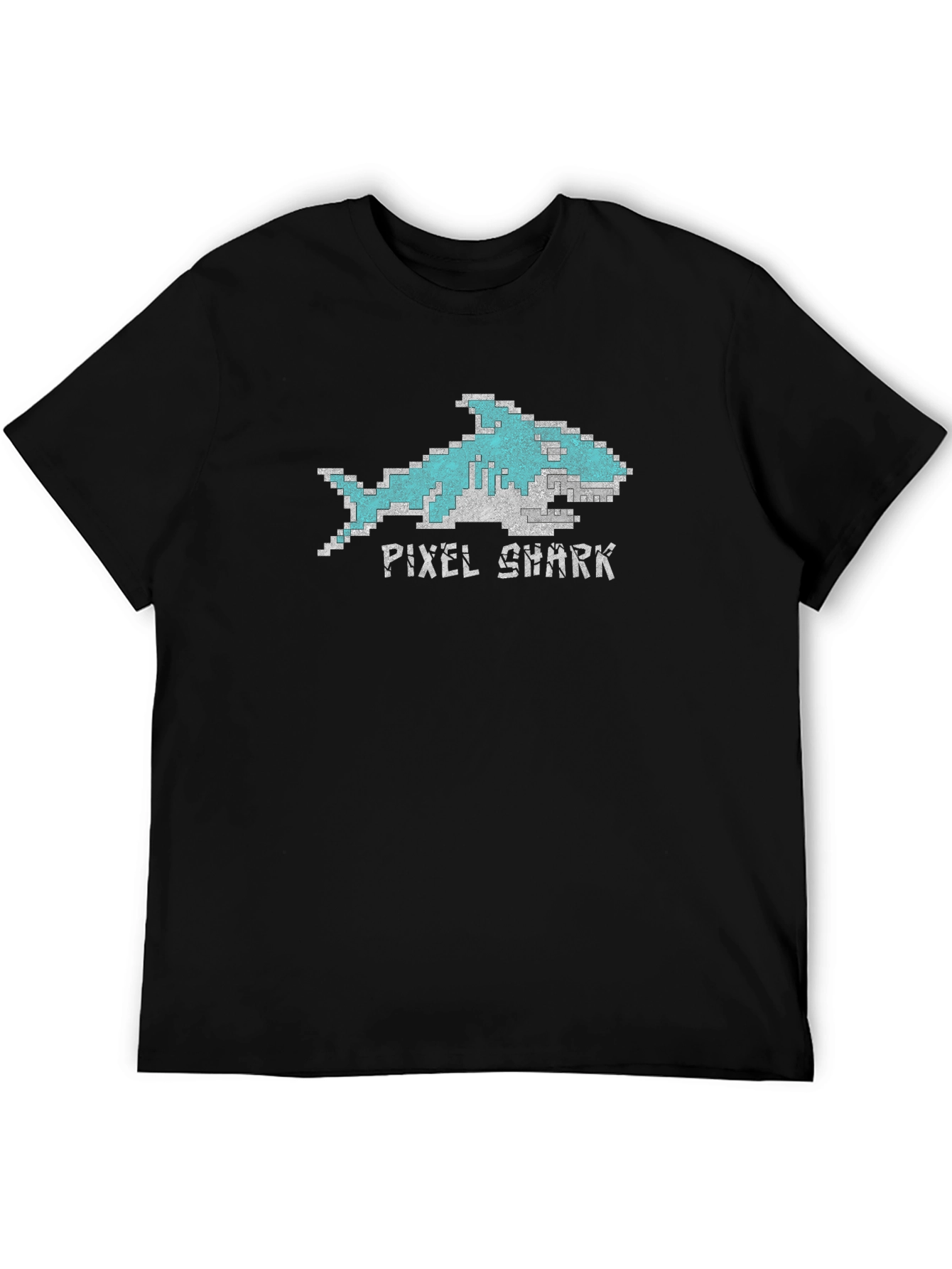 Pixel Shark T-Shirt - Retro Gaming Tee