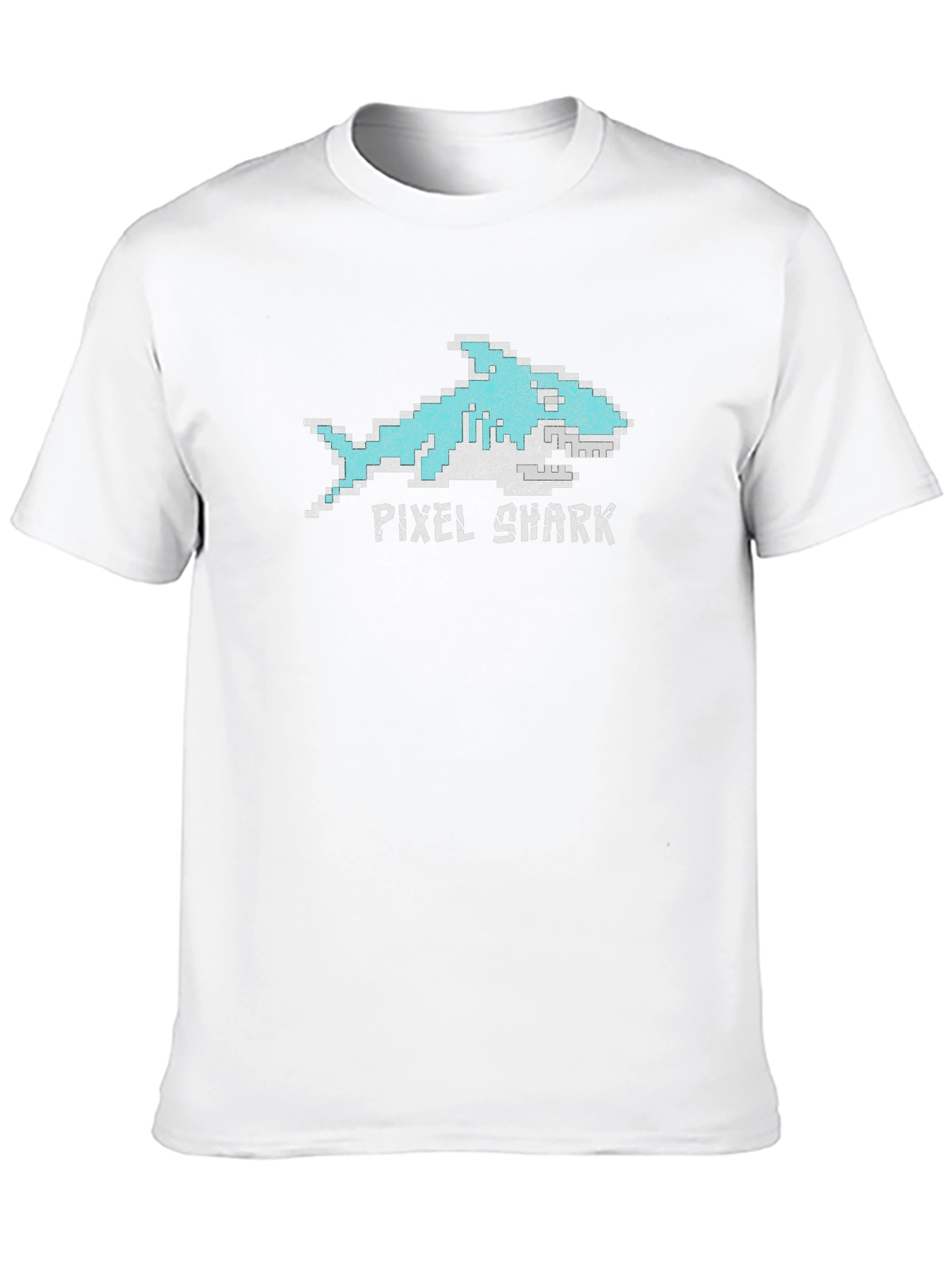 Pixel Shark T-Shirt - Retro Gaming Tee