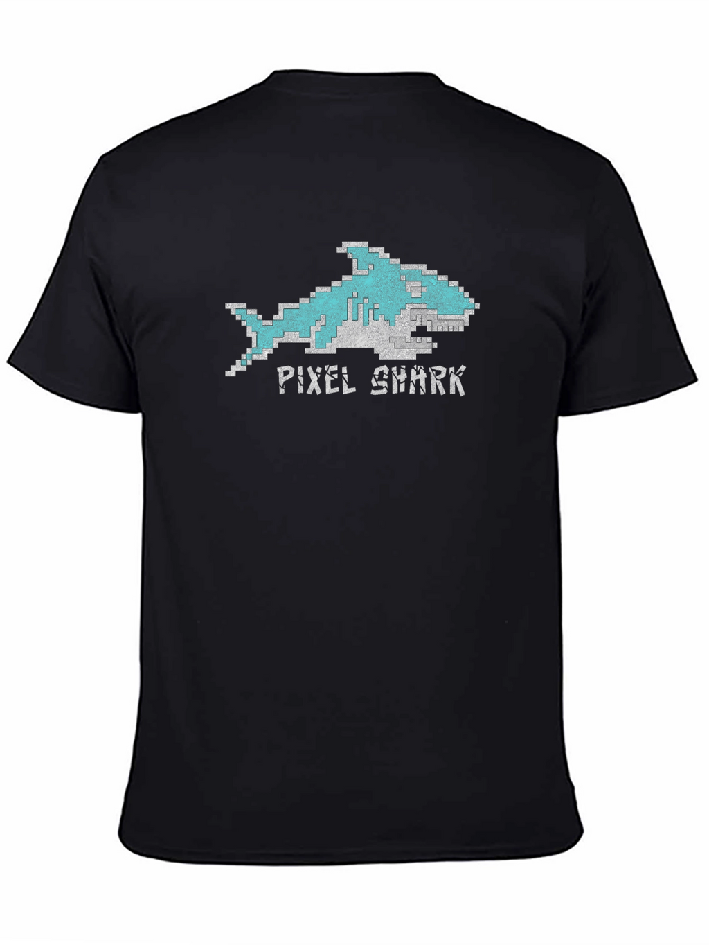 Pixel Shark T-Shirt - Retro Gaming Tee