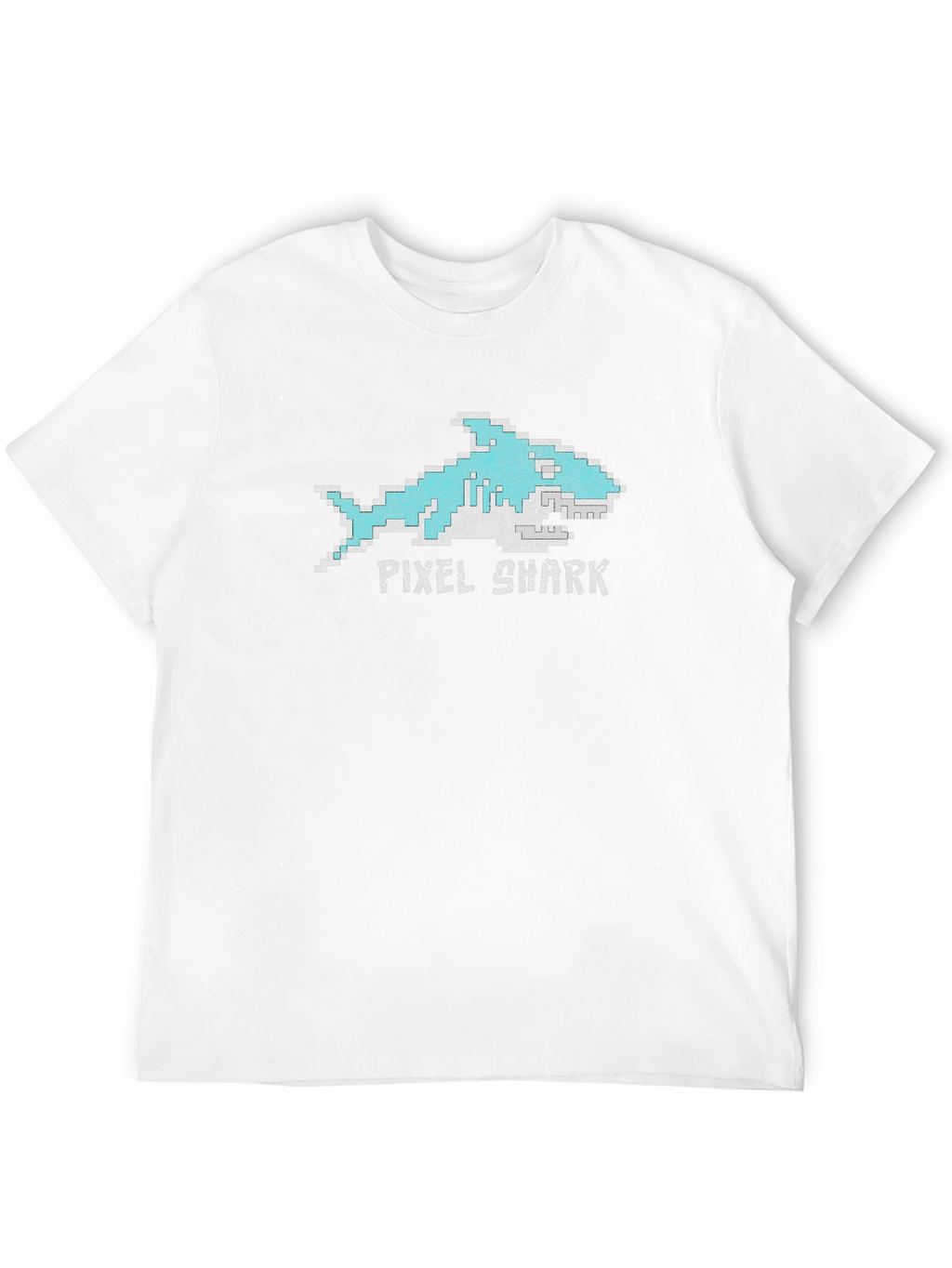 Pixel Shark T-Shirt - Retro Gaming Tee