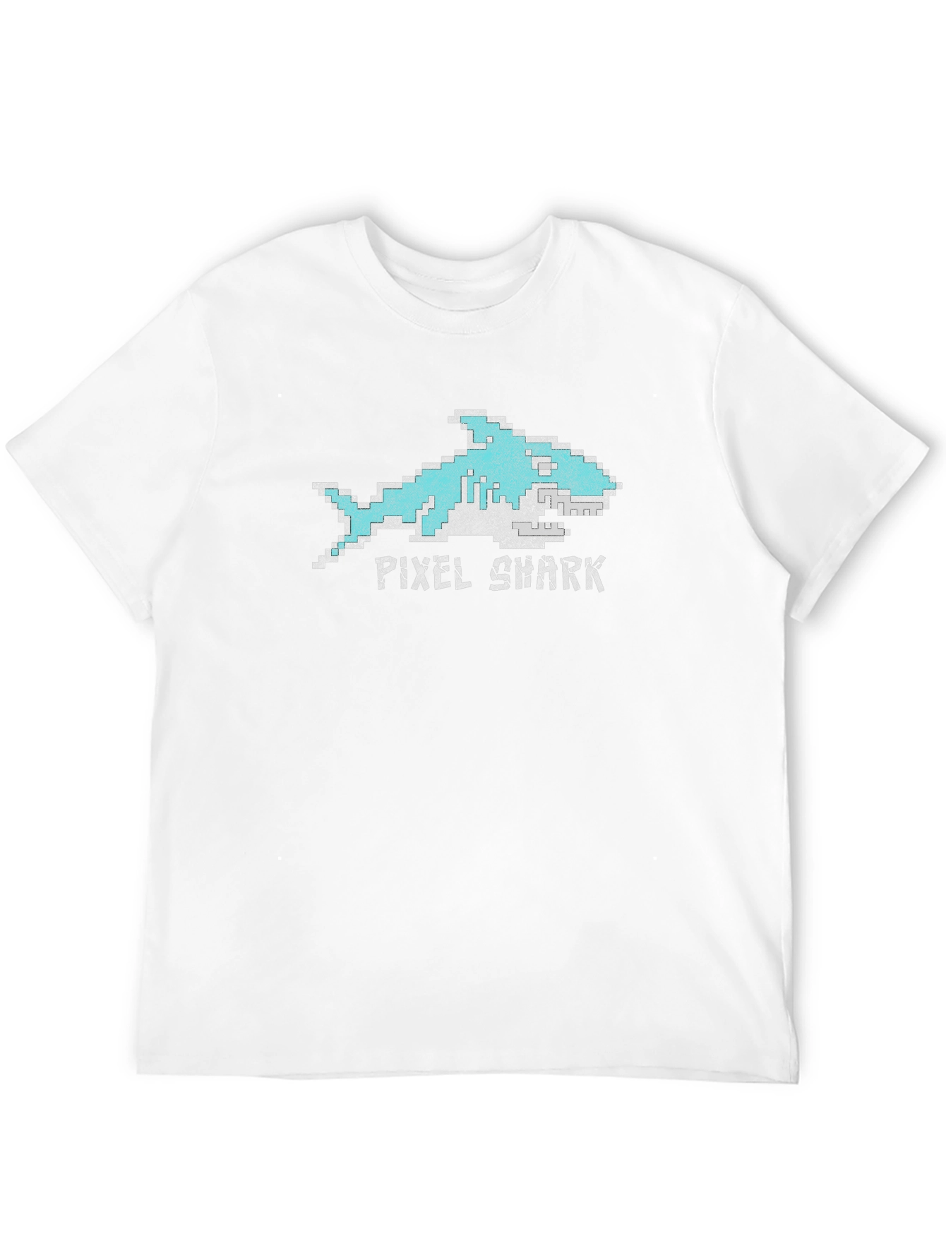Pixel Shark T-Shirt - Retro Gaming Tee