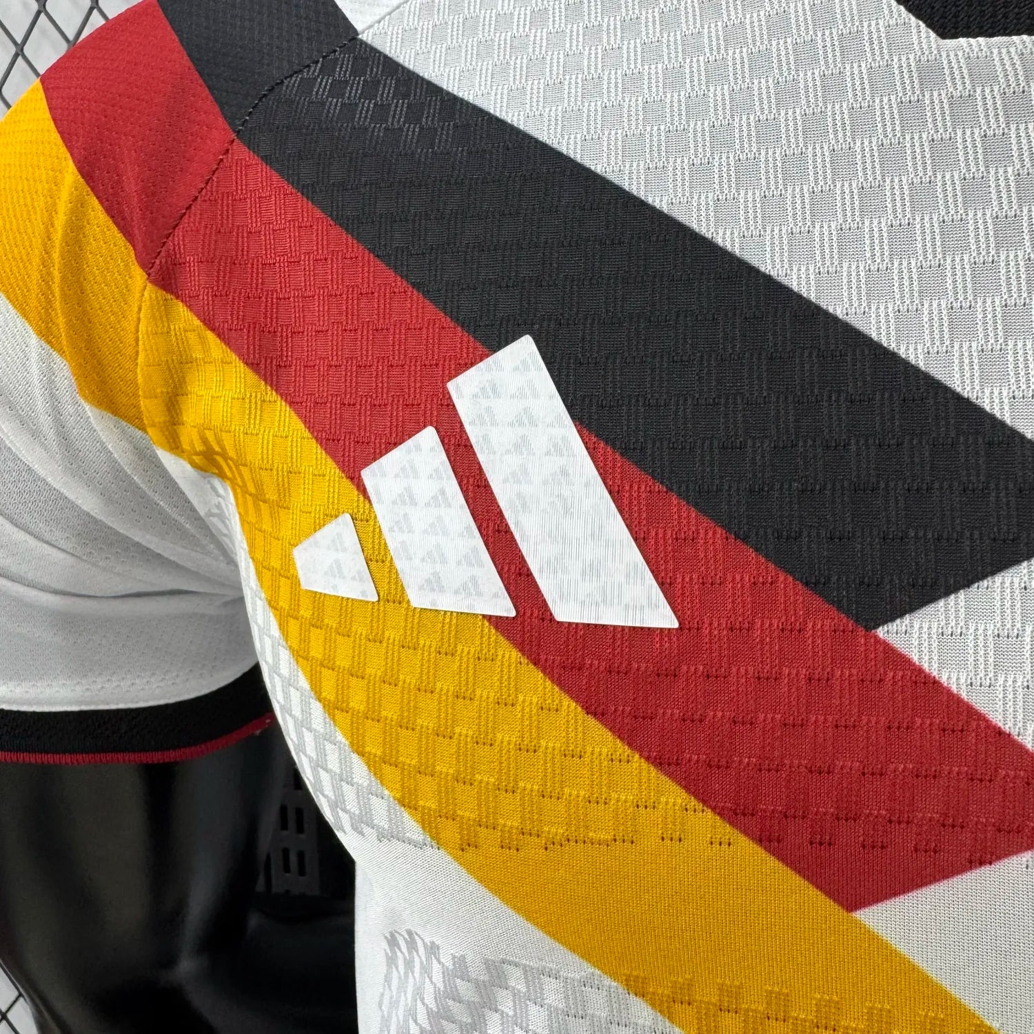 2026/27 Germany Home White Player Version Soccer Jersey Detail 3