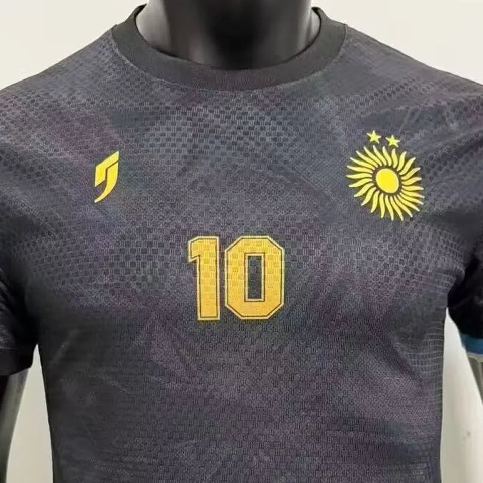 MARADONA #10 Argentina Special Edition Player Version Soccer Jersey Detail 2