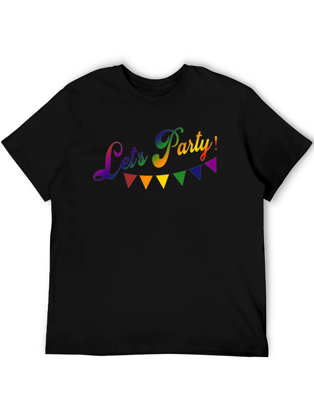 Lets Party! Rainbow Graphic Tee
