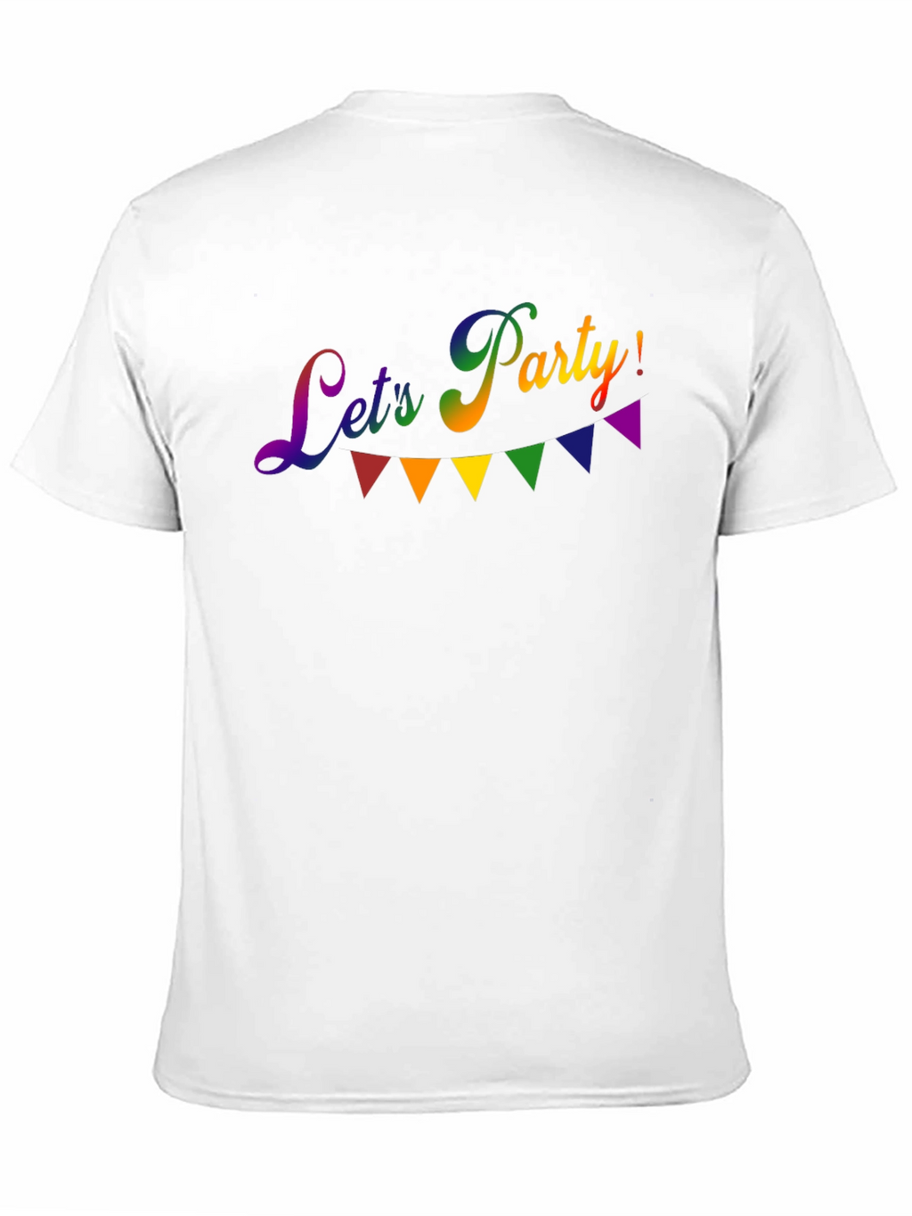 Lets Party! Rainbow Graphic Tee