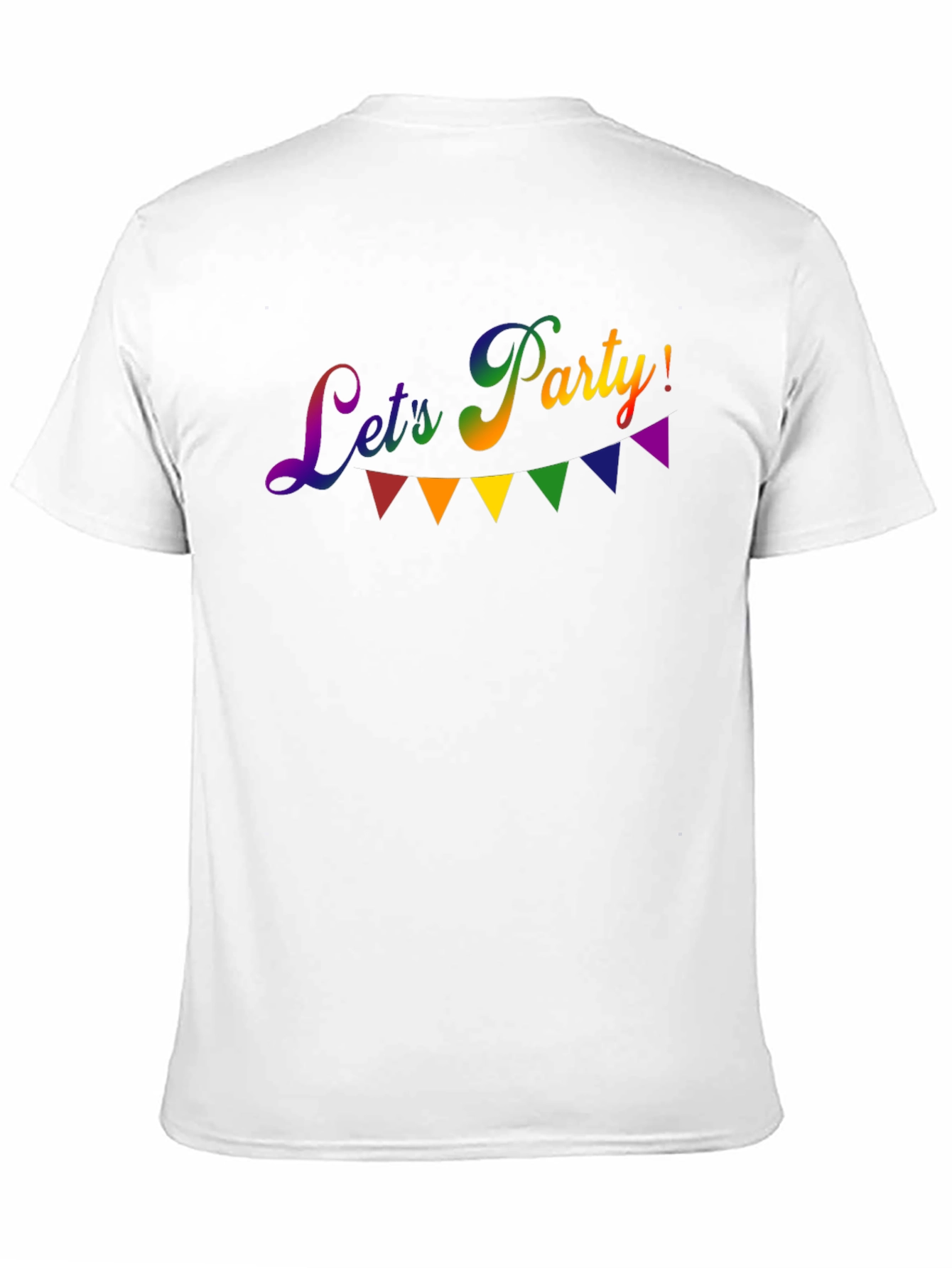 Lets Party! Rainbow Graphic Tee