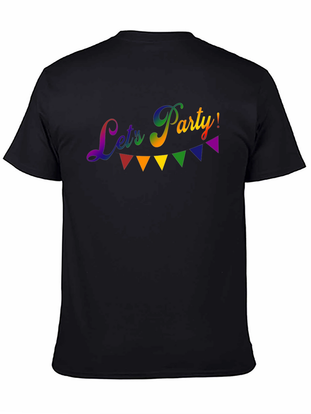 Lets Party! Rainbow Graphic Tee