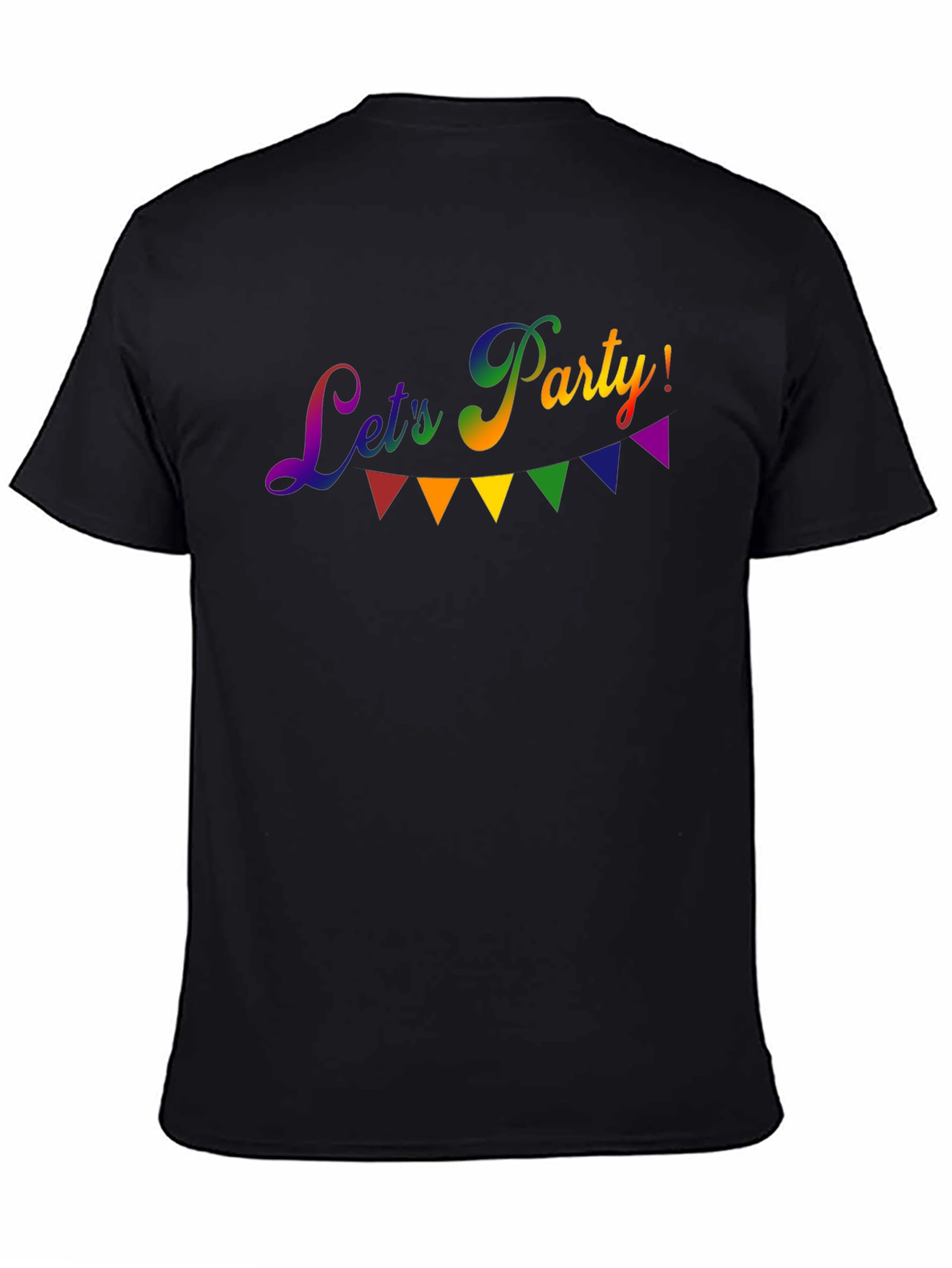 Lets Party! Rainbow Graphic Tee