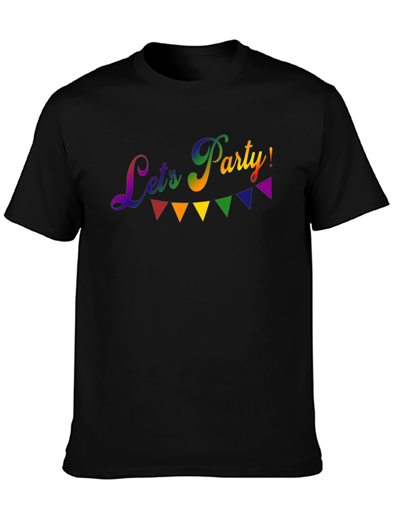 Lets Party! Rainbow Graphic Tee