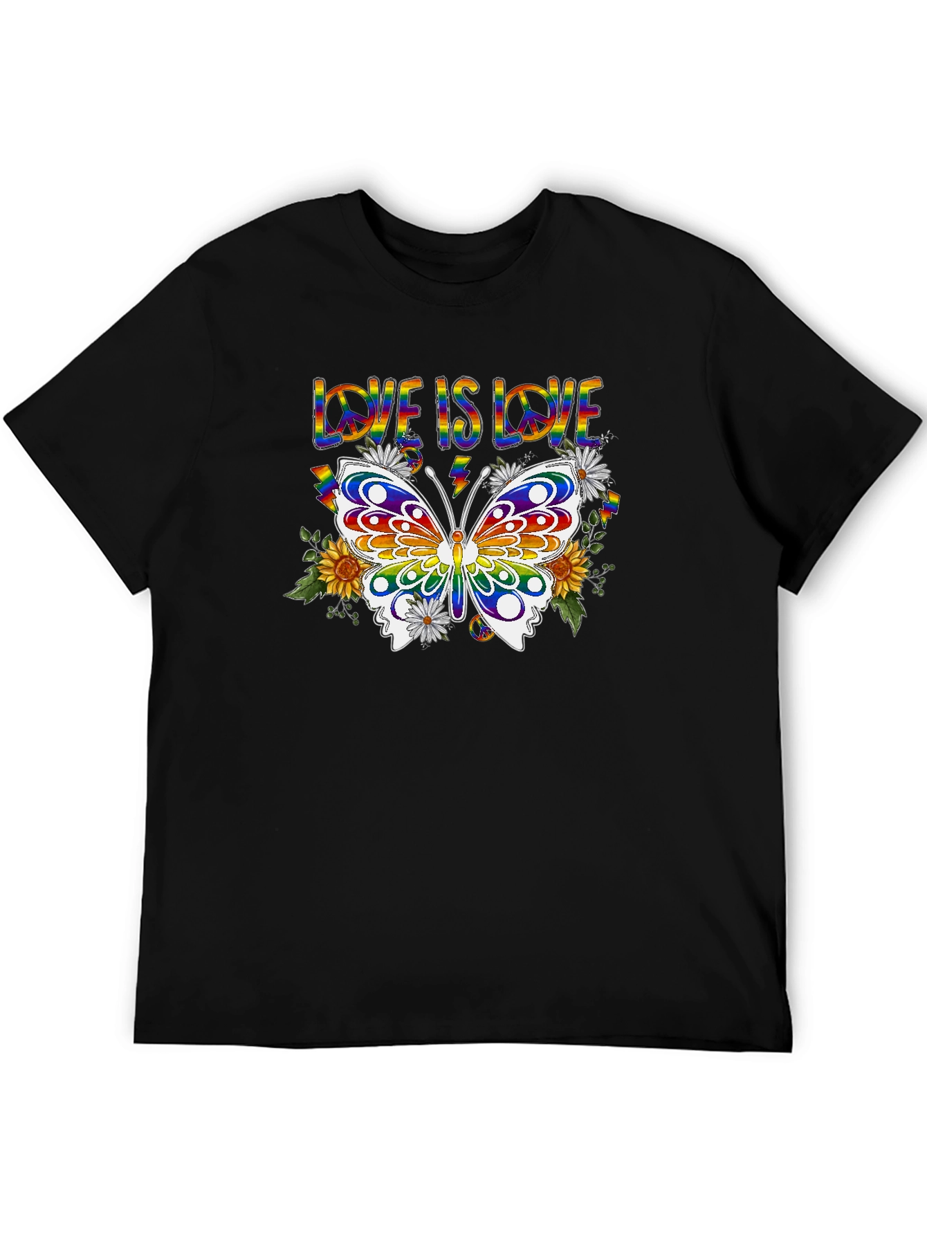 Love Is Love Butterfly Graphic Tee