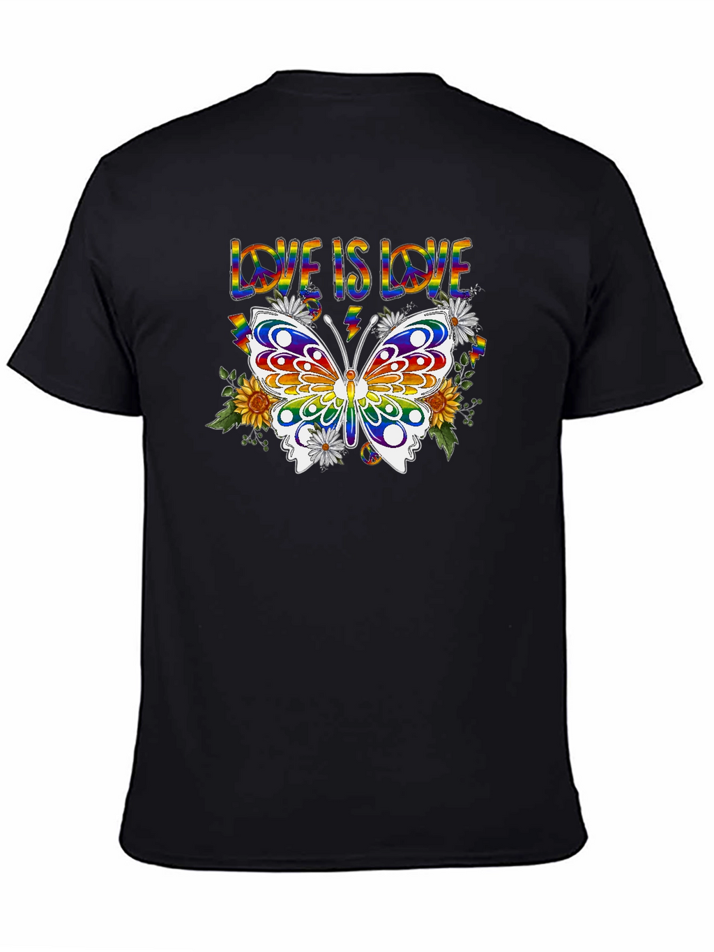 Love Is Love Butterfly Graphic Tee