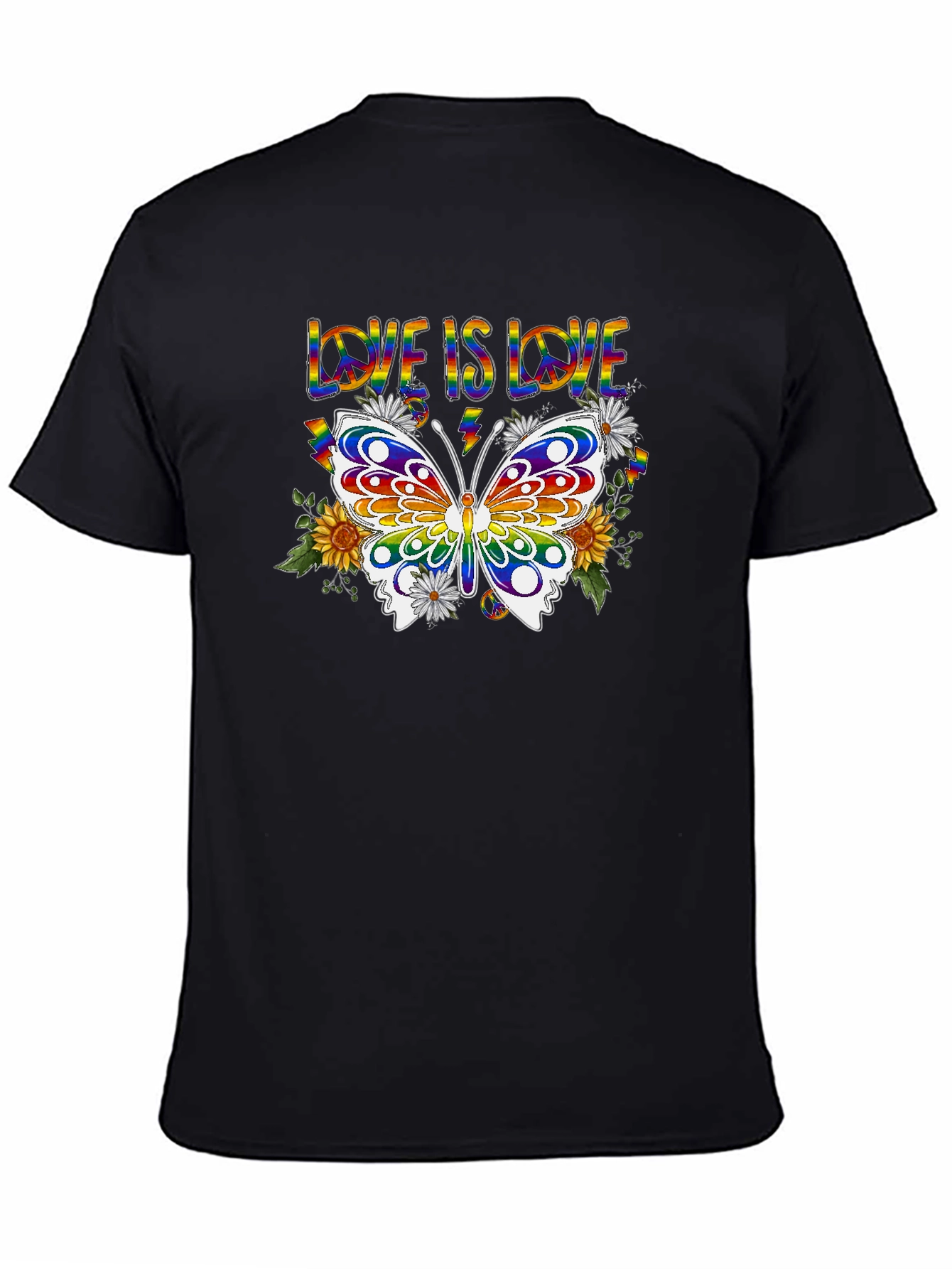 Love Is Love Butterfly Graphic Tee