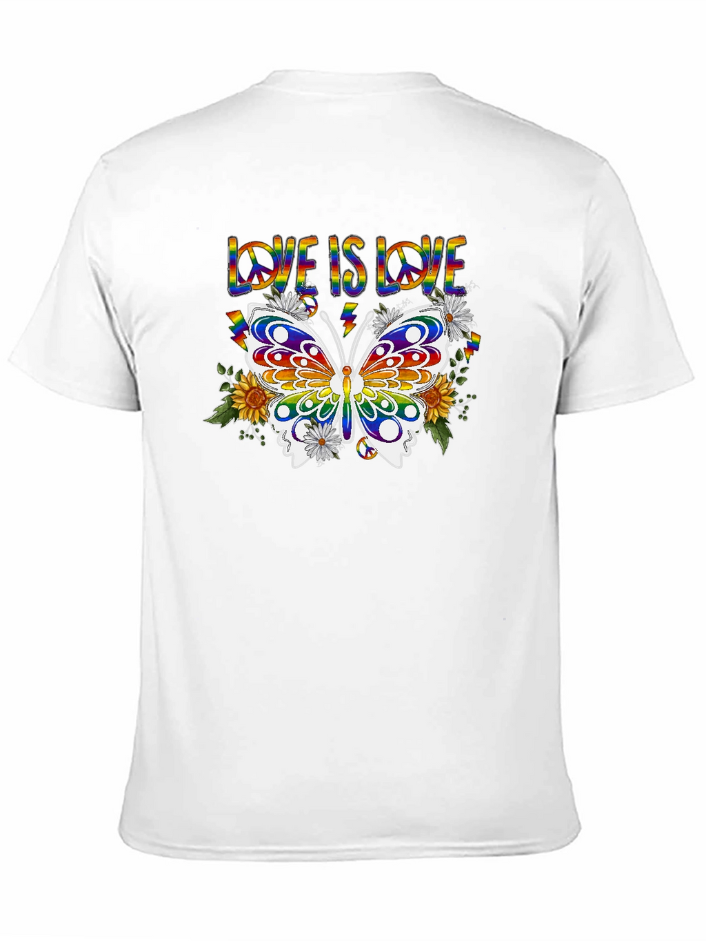 Love Is Love Butterfly Graphic Tee