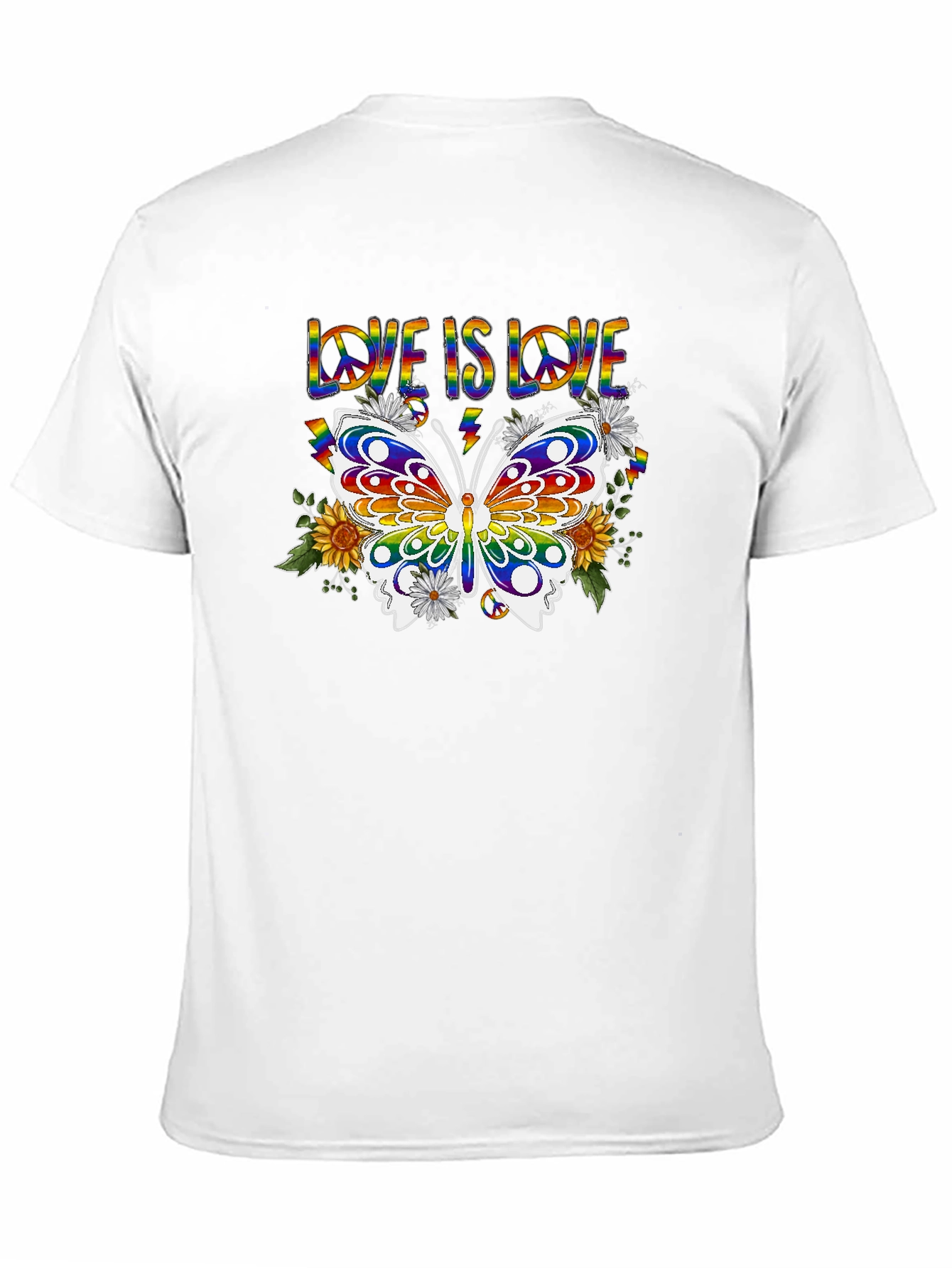 Love Is Love Butterfly Graphic Tee