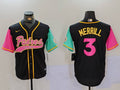 Men's San Diego Padres Jackson Merrill #3 Black City Connect Replica Player Jerseys
