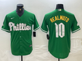 Men's Philadelphia Phillies J.T. Realmuto #10 Green Replica Player Jerseys
