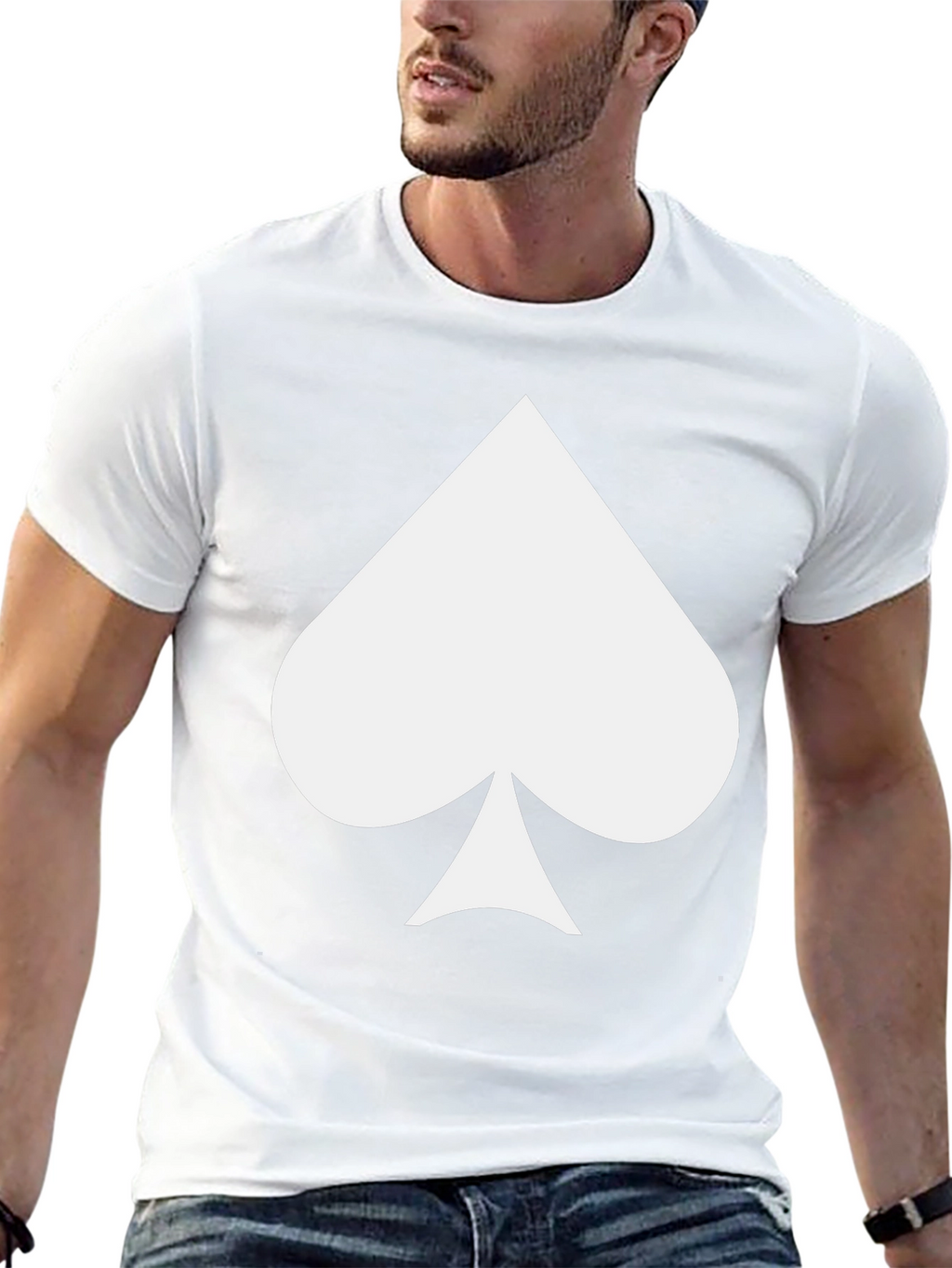 Spade Graphic Tee - Classic Black T-Shirt