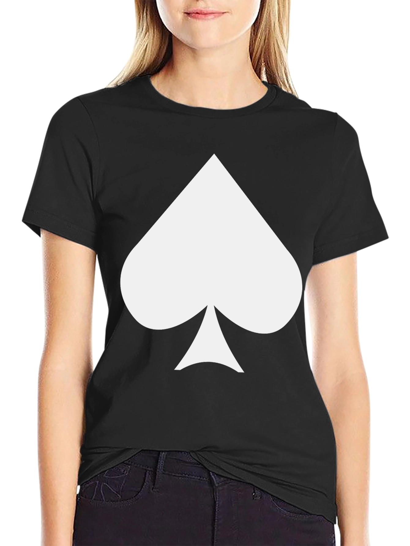 Spade Graphic Tee - Classic Black T-Shirt